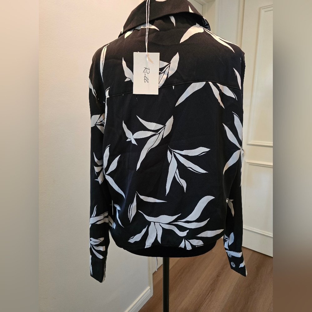 NWT Rielle Botanical Print Shirt - Picture 4 of 8